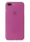 Mey İthalat®  iPhone 7 Plus Kılıf PP Ultra İnce Kapak - Pembe