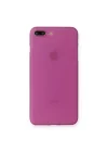 Mey İthalat®  iPhone 7 Plus Kılıf PP Ultra İnce Kapak - Pembe