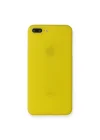 Mey İthalat®  iPhone 7 Plus Kılıf PP Ultra İnce Kapak - Sarı