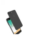 Mey İthalat®  iPhone 8 Plus Kılıf Deluxe 2mm Şeffaf Silikon