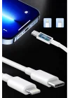 Mey İthalat® Iphone İOS Uyumlu Hızlı Şarj Kablosu Type C To Lightning 12 13 14 15 Pro Max