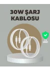 Mey İthalat® iPhone iPad Airpods Uyumlu 30W Type-C to Lightning Kablo