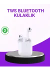 Mey İthalat® iPhone Tüm Modellerle Uyumlu Bluetooth Kulaklık Gürültü Önleyici Stereo