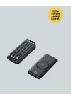 Mey İthalat® iPhone ve Android Uyumlu 10000mAh Powerbank – Hem Kablolu Hem Kablosuz