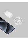 Mey İthalat® iPhone ve iPad Uyumlu 20W Güvenli USB-C Hızlı Şarj Adaptörü