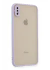 Mey İthalat®   iPhone X Kılıf Montreal Silikon Kapak - Mor
