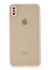 Mey İthalat®   iPhone X Kılıf Montreal Silikon Kapak - Pembe
