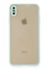 Mey İthalat®   iPhone X Kılıf Montreal Silikon Kapak - Turkuaz