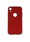 Mey İthalat®  iPhone XR Kılıf First Silikon - Bordo