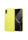 Mey İthalat®   iPhone XR Kılıf First Silikon - Parlak Yeşil