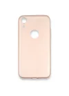 Mey İthalat®  iPhone XR Kılıf First Silikon - Rose Gold