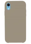 Mey İthalat®  iPhone XR Kılıf Lansman Legant Silikon - Bej