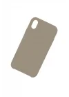Mey İthalat®  iPhone XR Kılıf Lansman Legant Silikon - Bej
