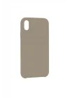 Mey İthalat®  iPhone XR Kılıf Lansman Legant Silikon - Bej