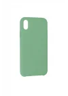 Mey İthalat®  iPhone XR Kılıf Lansman Legant Silikon - Yeşil