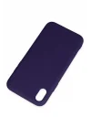 Mey İthalat®  iPhone XR Kılıf Nano içi Kadife Silikon - Mor