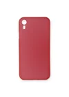 Mey İthalat®  iPhone XR Kılıf PP Ultra İnce Kapak - Kırmızı