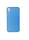 Mey İthalat®  iPhone XR Kılıf PP Ultra İnce Kapak - Mavi