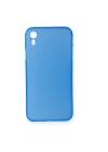 Mey İthalat®  iPhone XR Kılıf PP Ultra İnce Kapak - Mavi