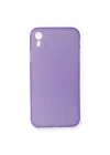 Mey İthalat®  iPhone XR Kılıf PP Ultra İnce Kapak - Mor