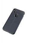 Mey İthalat®   iPhone XS Max Kılıf Auto Focus Kapak - Lacivert