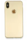 Mey İthalat®  iPhone XS Max Kılıf First Silikon - Gold