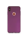 Mey İthalat®  iPhone XS Max Kılıf First Silikon - Mürdüm