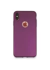 Mey İthalat®  iPhone XS Max Kılıf First Silikon - Mürdüm