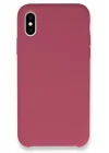 Mey İthalat®   iPhone XS Max Kılıf Lansman Legant Silikon - Fuşya