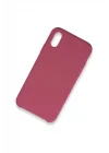 Mey İthalat®   iPhone XS Max Kılıf Lansman Legant Silikon - Fuşya