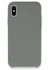 Mey İthalat®   iPhone XS Max Kılıf Lansman Legant Silikon - Gri