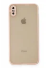 Mey İthalat®  iPhone XS Max Kılıf Montreal Silikon Kapak - Pembe