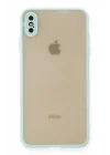 Mey İthalat®  iPhone XS Max Kılıf Montreal Silikon Kapak - Turkuaz