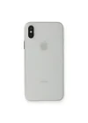 Mey İthalat®  iPhone XS Max Kılıf PP Ultra İnce Kapak - Beyaz