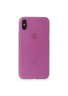 Mey İthalat®  iPhone XS Max Kılıf PP Ultra İnce Kapak - Pembe
