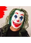 Mey İthalat® Joaquin Phoenix Joker Maskesi Yeşil Saçlı