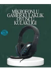 Mey İthalat® Kablolu Gaming Headset – Net Ses Ayrımı ve Ayarlanabilir Konfor