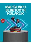 Mey İthalat® Kablosuz Bluetooth 5.0 Metal Kasa Gaming Kulaklık
