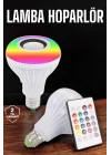 Mey İthalat® Kablosuz Bluetooth Hoparlör Led Lamba