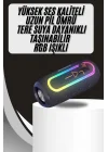 Mey İthalat® Kablosuz Bluetooth Hoparlör Taşınabilir Çoklu Bağlantılı Özelliği