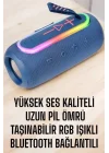 Mey İthalat® Kablosuz Bluetooth Hoparlör Uzun Pil Ömrü Taşınabilir