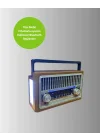 Mey İthalat® Kablosuz Bluetooth Hoparlör ve FM Radyo