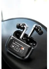 Mey İthalat® Kablosuz Bluetooth Kulaklık Ekranlı Uzun Şarj Süreli ANC Destekli