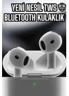 Mey İthalat® Kablosuz Bluetooth Kulaklık TWS ANC Özelliği Yüksek Ses Kaliteli