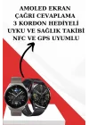 Mey İthalat® Kablosuz Bluetooth Kulaklık ve Kordon Hediyeli Akıllı Saat Nabız Ölçer Uzun Pil Ömrü