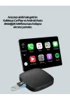 Mey İthalat® Kablosuz CarPlay ve Android Auto Dönüştürücü Adaptör