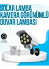 Mey İthalat® Kablosuz, Güneş Paneliyle Şarj Olan Dış Mekan Lambası – 8-10 Saat Aydınlatma Süresi