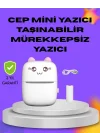 Mey İthalat® Kablosuz Mini Cep Yazıcısı Bluetooth Destekli 1200mAh Bataryalı