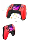 Mey İthalat® Kablosuz Oyun Konsolu Atari Game Stick Retro Konsol 520 Oyunlu