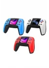 Mey İthalat® Kablosuz Oyun Konsolu Atari Game Stick Retro Konsol 520 Oyunlu